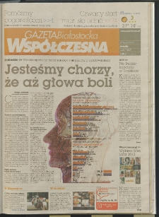 Gazeta Wsp&oacute;łczesna 2012, nr 143