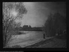 Tykocin, widok na miasto od strony Narwi