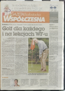 Gazeta Wsp&oacute;łczesna 2012, nr 156