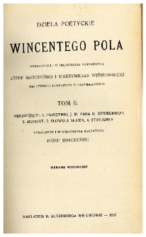 Dzieła poetyckie Wincentego Pola. T. 2