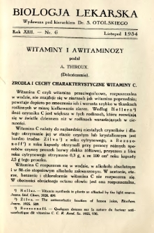 Biologja Lekarska 1934 R.13 nr 6