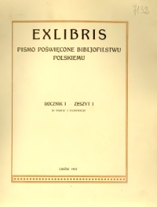 Exlibris 1917 R.1 Z.1