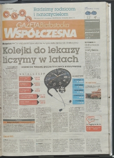 Gazeta Wsp&oacute;łczesna 2012, nr 205