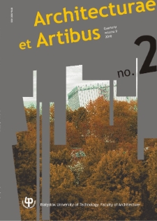 Architecturae et Artibus. Vol. 2, no. 2
