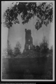 Ciechanowiec, ruiny zamku