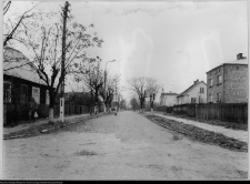 Michałowo, ul. Sienkiewicza od strony ul. Żwirki i Wigury