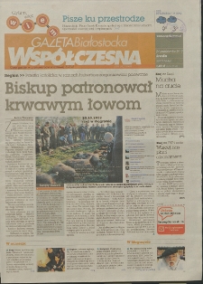 Gazeta Wsp&oacute;łczesna 2012, nr 207