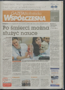 Gazeta Wsp&oacute;łczesna 2012, nr 226