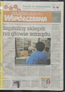 Gazeta Wsp&oacute;łczesna 2012, nr 235