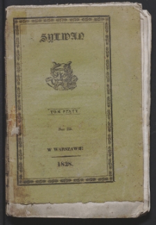 Sylwan 1828 Tom V nr III