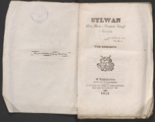 Sylwan 1842 Tom XVIII p&oacute;łrocze I