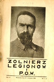 Żołnierz Legionów i P.O.W. R.3 nr 1-2