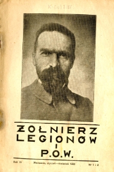 Żołnierz Legionów i P.O.W. R.3 nr 1-2