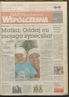 Gazeta Wsp&oacute;łczesna 2013, nr 16