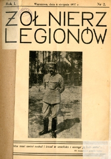 Żołnierz Legionów R.1 nr 2