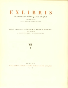 Exlibris 1925 T.7 Z.1