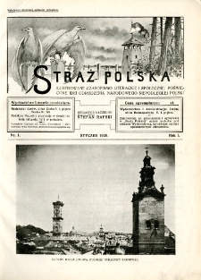Straż Polska 1926, R.1, Nr 1, styczeń