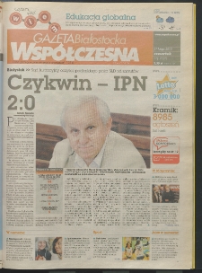 Gazeta Wsp&oacute;łczesna 2013, nr 37