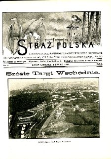 Straż Polska 1926, R. 1, Nr 8, sierpień