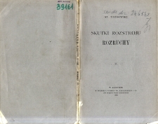 Skutki rozstroju, rozruchy