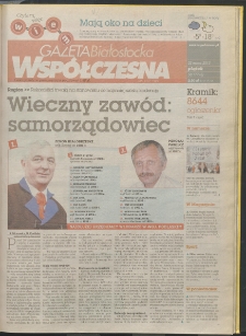 Gazeta Wsp&oacute;łczesna 2013, nr 58