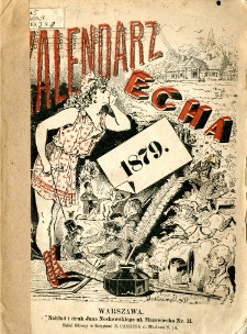 Kalendarz ilustrowany "Echa" na rok zwyczajny 1879