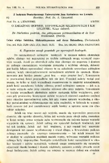 Polska Stomatologja 1930 R.8 nr 6