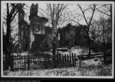 Mielnik, ruiny gotyckiego kościoła Świętej Tr&oacute;jcy