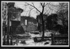 Mielnik, ruiny gotyckiego kościoła Świętej Tr&oacute;jcy