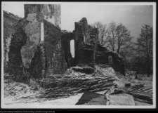 Mielnik, ruiny gotyckiego kościoła Świętej Tr&oacute;jcy