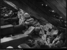 Szczuczyn, wiązka dachowa kościoła przed konserwacją