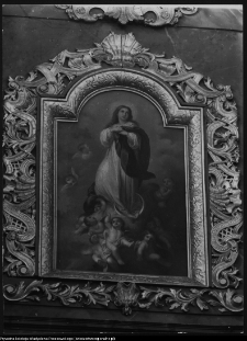 Szczuczyn, obraz w ramie na ołtarzu gł&oacute;wnym