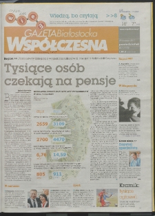 Gazeta Wsp&oacute;łczesna 2013, nr 83