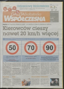 Gazeta Wsp&oacute;łczesna 2013, nr 93