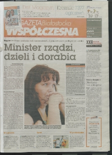 Gazeta Wsp&oacute;łczesna 2013, nr 95