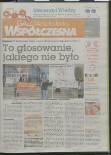 Gazeta Wsp&oacute;łczesna 2013, nr 100