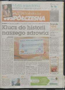 Gazeta Wsp&oacute;łczesna 2013, nr 109
