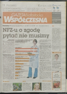 Gazeta Wsp&oacute;łczesna 2013, nr 110
