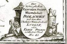 Der königlichen Republik Polen Woiwodschaft Podlachien mit dem obern Theile der Woiwodschaft Lublin oder Klein Polens nördlicher Theil. Nro. 43