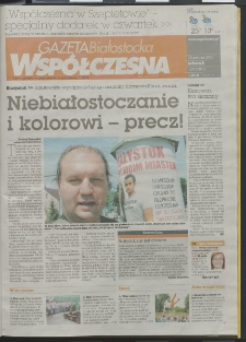 Gazeta Wsp&oacute;łczesna 2013, nr 121
