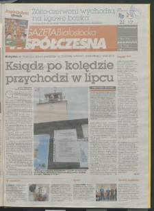 Gazeta Wsp&oacute;łczesna 2013, nr 135