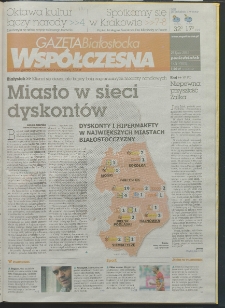 Gazeta Wsp&oacute;łczesna 2013, nr 145