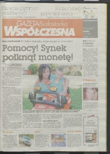 Gazeta Wsp&oacute;łczesna 2013, nr 152