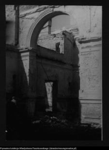 Białystok, ruiny Pałacu Branickich