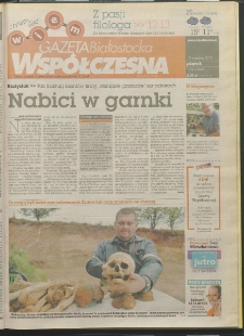 Gazeta Wsp&oacute;łczesna 2013, nr 178