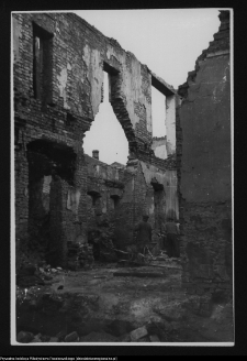 Białystok, ruiny Pałacu Branickich