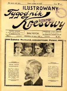 Ilustrowany Tygodnik Kresowy 1927.07.24 R.1 nr 10