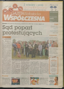 Gazeta Wsp&oacute;łczesna 2013, nr 183