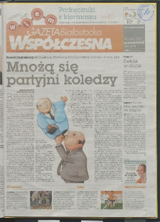 Gazeta Wsp&oacute;łczesna 2013, nr 189