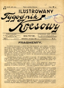 Ilustrowany Tygodnik Kresowy 1927.07.10 R.1 nr 8